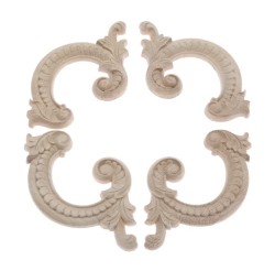 Drewniane  narożniki dekory  4szt.  N-15