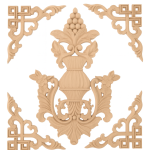 Zestaw dekorów 5 szt. 