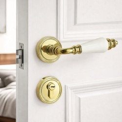 Klamka drzwiowa w stylu francuskim