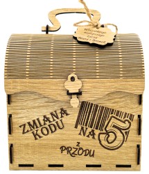Kuferek urodzinowy ZMIANA KODU SONOMA