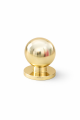 Złota gałka meblowa hampton