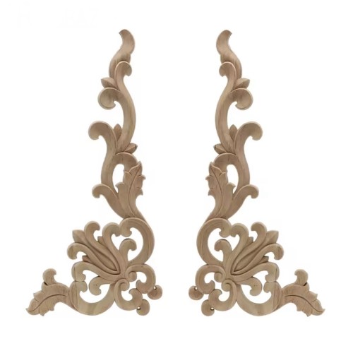 Drewniane narożniki dekory 2 szt. N-23