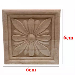 Drewniany dekor kwadrat K11