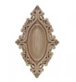 Drewniany dekor ornament owal O-02