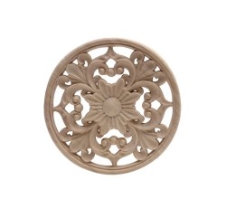 Drewniany dekor rozeta R02