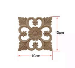 Drewniany dekor kwadrat K07
