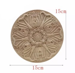Drewniany dekor rozeta R11 15 cm